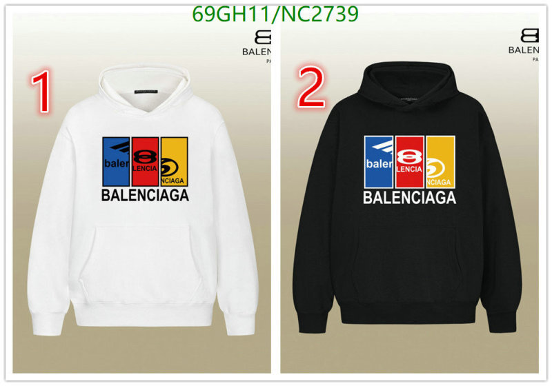 Balenciaga-Clothing Code: NC2739 $: 69USD