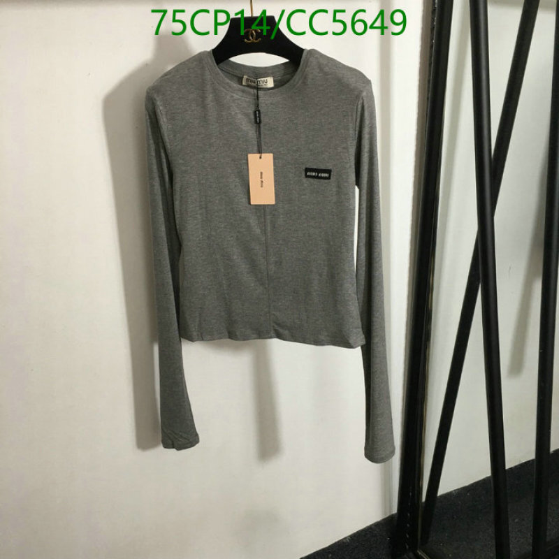 MIUMIU-Clothing Code: CC5649 $: 75USD