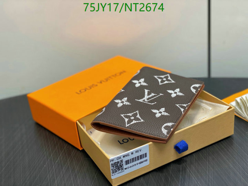 LV-Wallet Mirror Quality Code: NT2674 $: 75USD