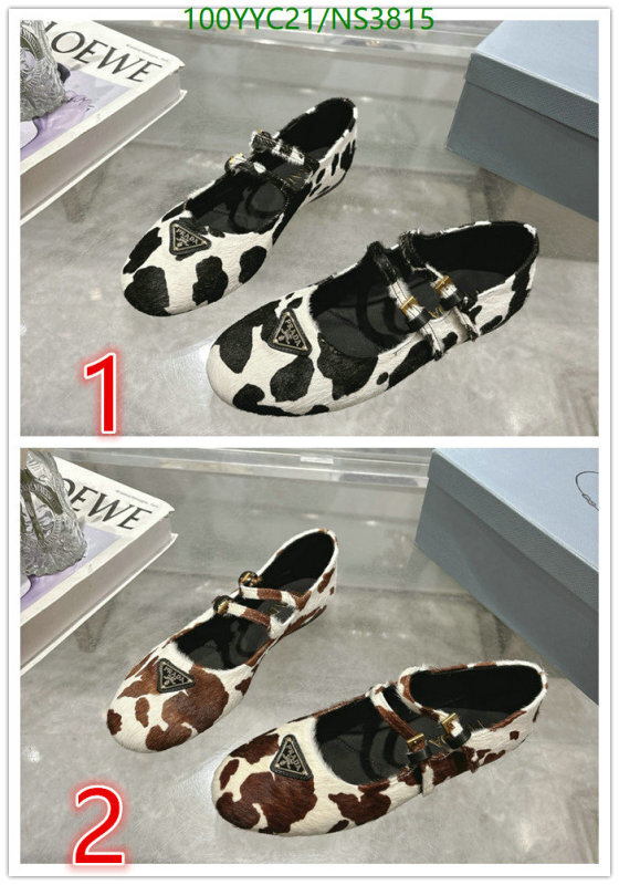 Prada-Women Shoes Code: NS3815 $: 100USD