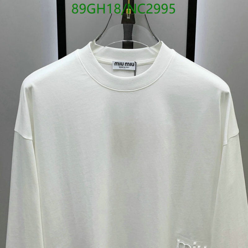 MIUMIU-Clothing Code: NC2995 $: 89USD