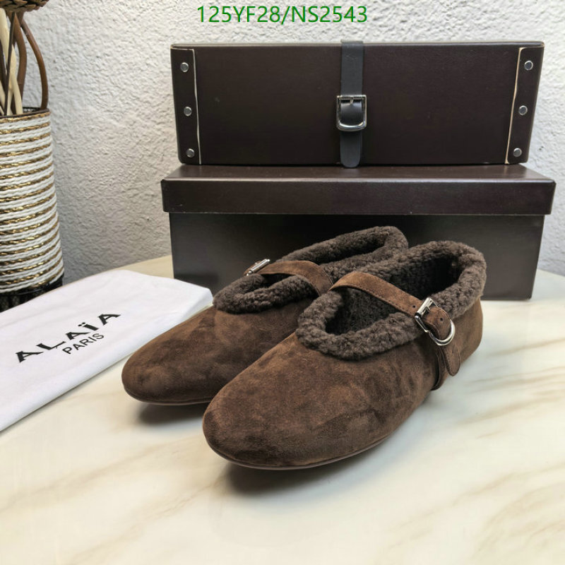 ALAIA-Women Shoes Code: NS2543 $: 125USD