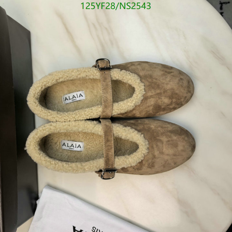 ALAIA-Women Shoes Code: NS2543 $: 125USD