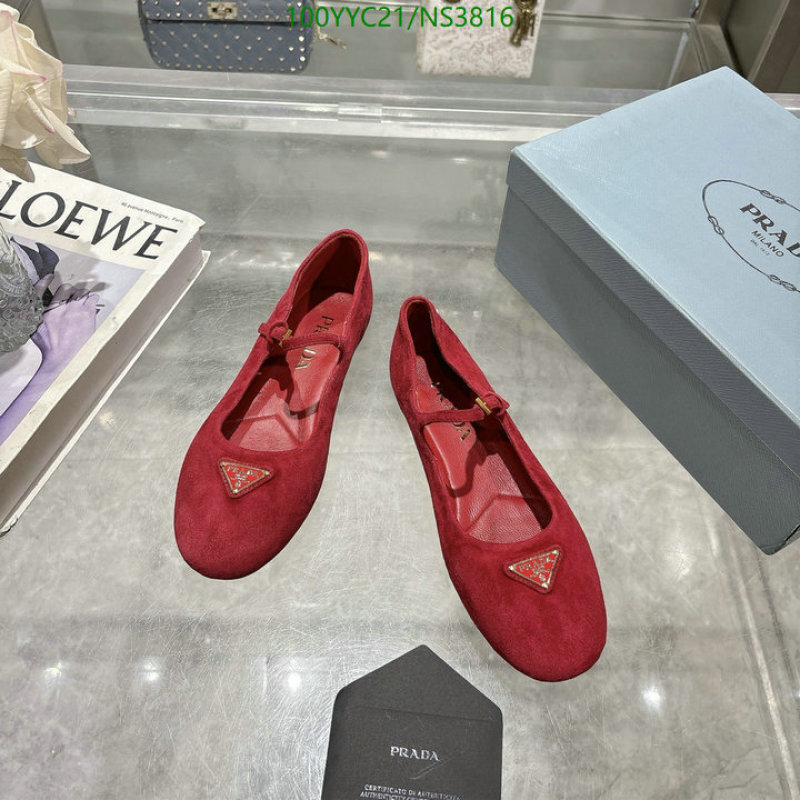 Prada-Women Shoes Code: NS3816 $: 100USD