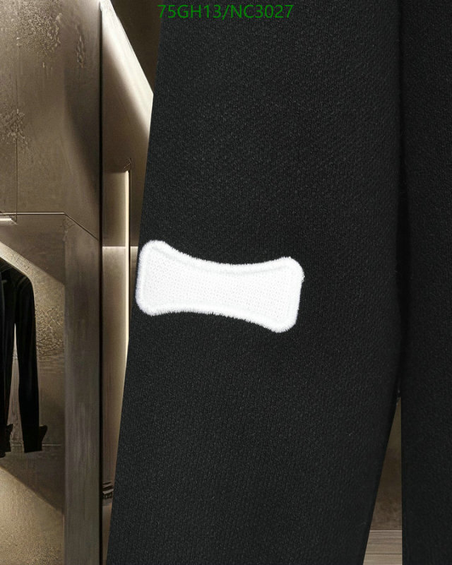 Thom Browne-Clothing Code: NC3027 $: 75USD