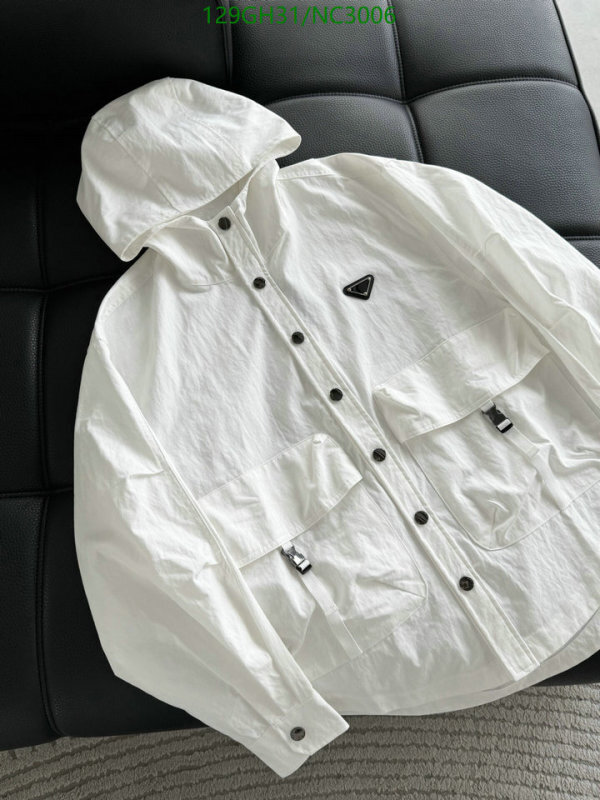 Prada-Clothing Code: NC3006 $: 129USD