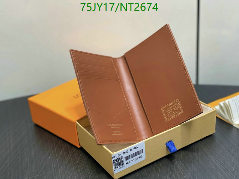 LV-Wallet Mirror Quality Code: NT2674 $: 75USD
