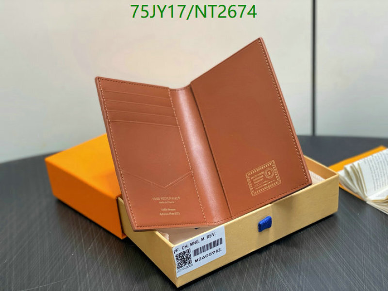 LV-Wallet Mirror Quality Code: NT2674 $: 75USD