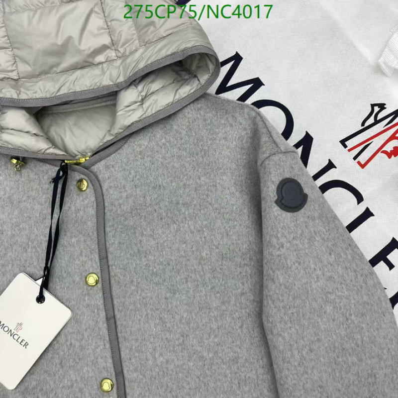 Moncler-Down jacket Women Code: NC4017 $: 275USD