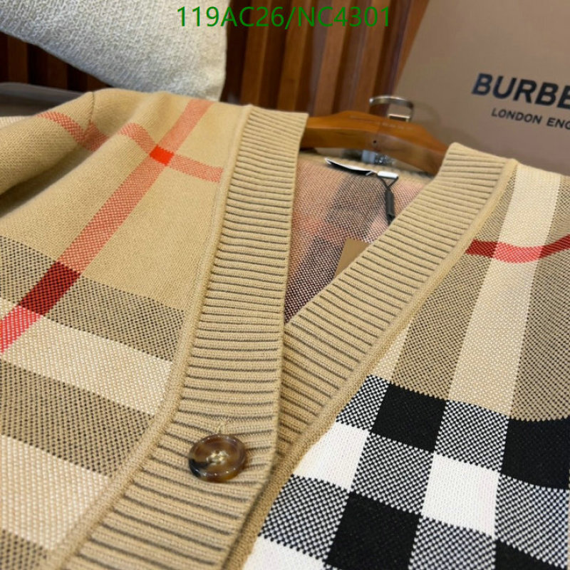 Burberry-Clothing Code: NC4301 $: 119USD