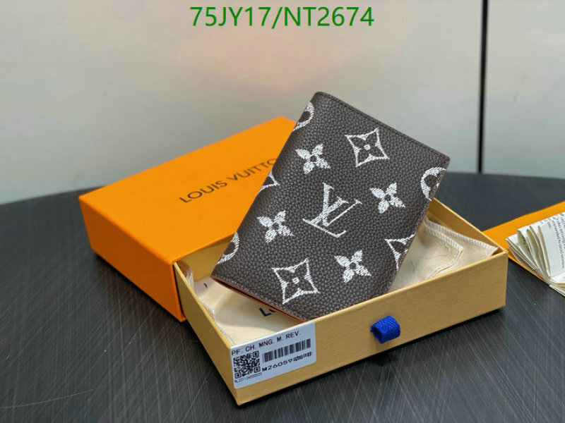 LV-Wallet Mirror Quality Code: NT2674 $: 75USD