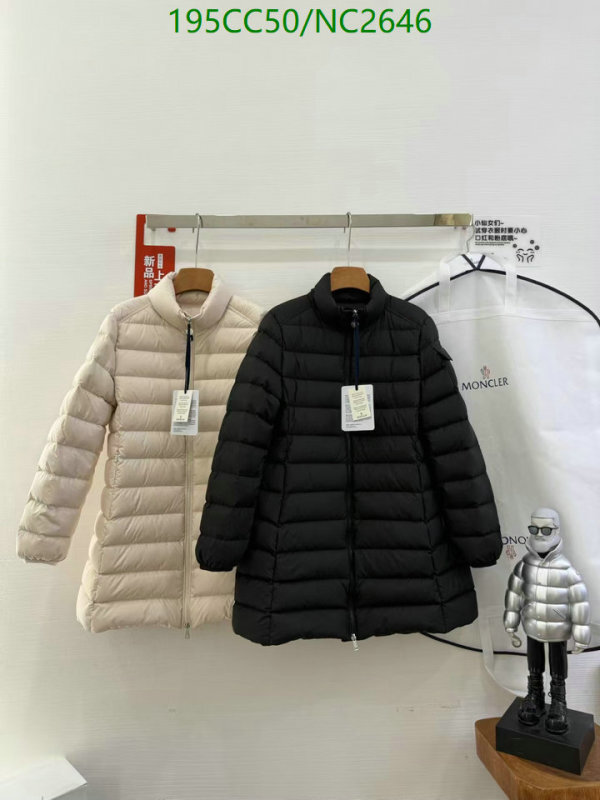 Moncler-Down jacket Women Code: NC2646 $: 195USD