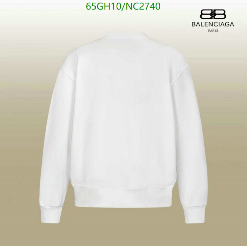 Balenciaga-Clothing Code: NC2740 $: 65USD