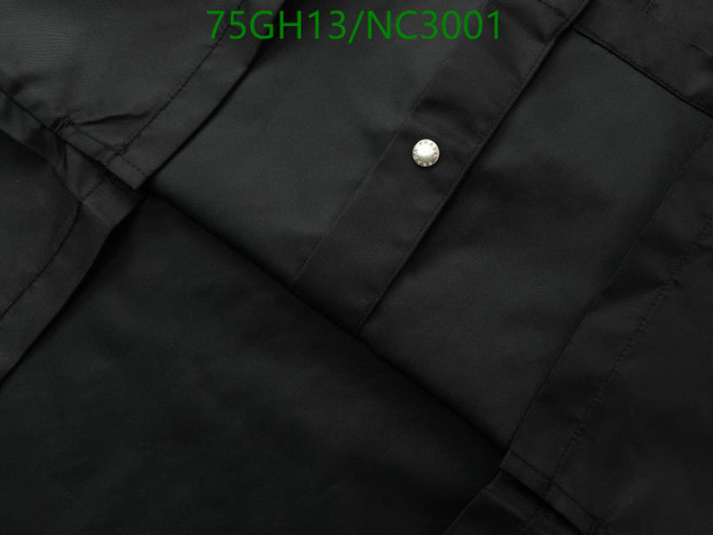 Prada-Clothing Code: NC3001 $: 75USD