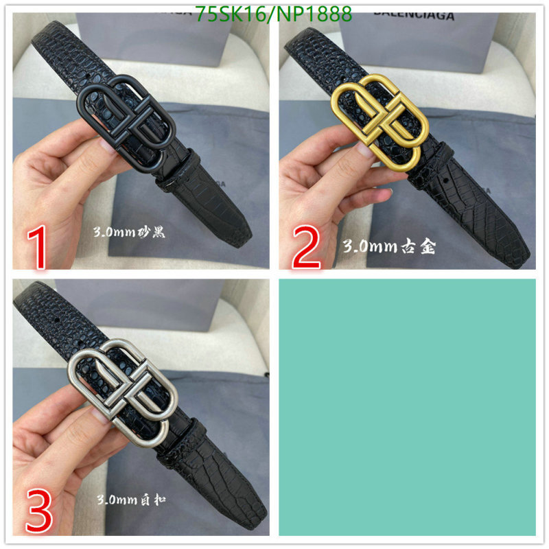 Balenciaga-Belts Code: NP1888 $: 75USD