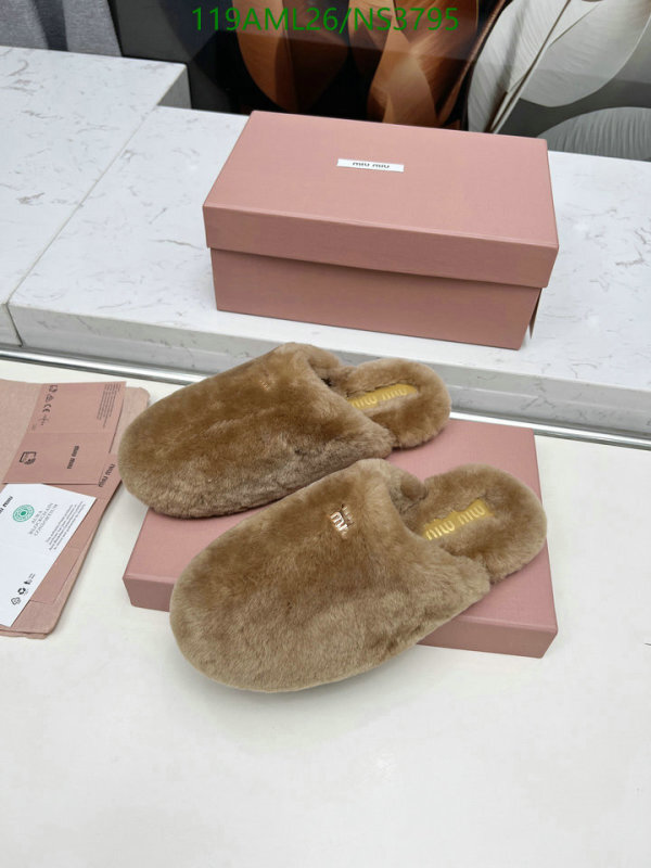 Miu Miu-Women Shoes Code: NS3795 $: 119USD