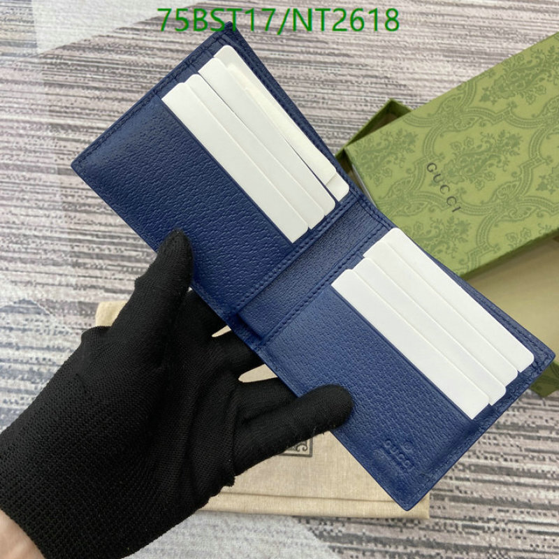 Gucci-Wallet Mirror Quality Code: NT2618 $: 75USD