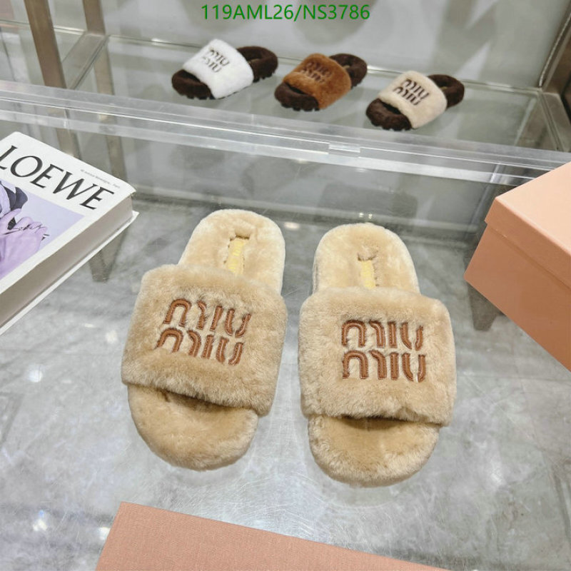 Miu Miu-Women Shoes Code: NS3786 $: 119USD