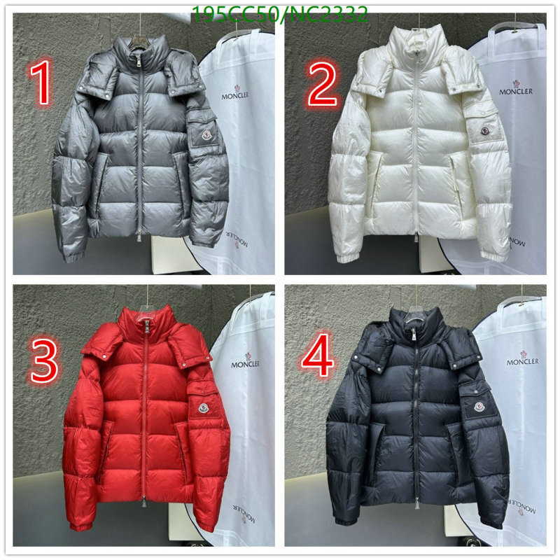 Moncler-Down jacket Women Code: NC2332 $: 195USD