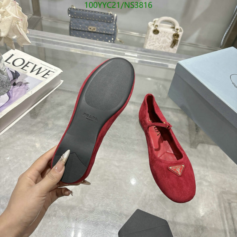 Prada-Women Shoes Code: NS3816 $: 100USD
