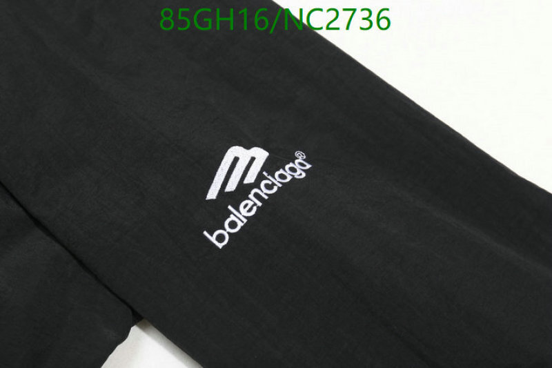 Balenciaga-Clothing Code: NC2736 $: 85USD