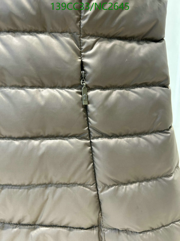 Moncler-Down jacket Women Code: NC2645 $: 139USD