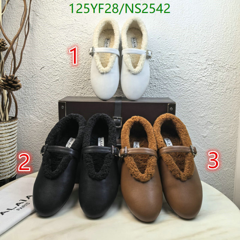 ALAIA-Women Shoes Code: NS2542 $: 125USD