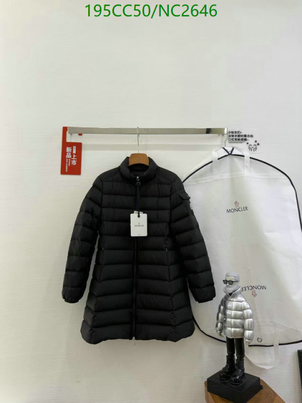 Moncler-Down jacket Women Code: NC2646 $: 195USD