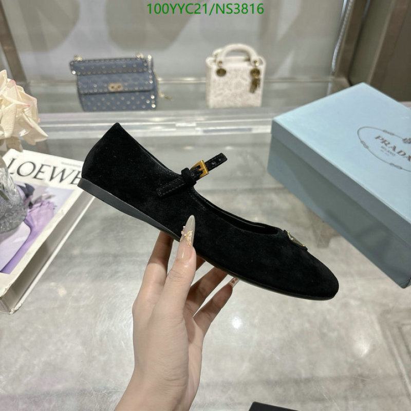 Prada-Women Shoes Code: NS3816 $: 100USD