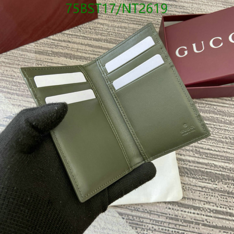 Gucci-Wallet Mirror Quality Code: NT2619 $: 75USD