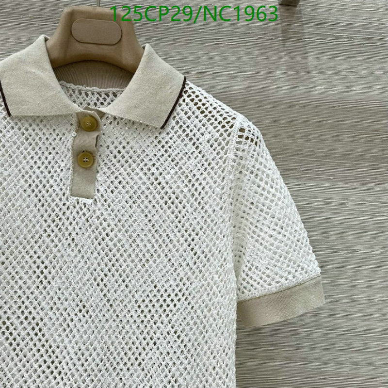 Brunello Cucinelli-Clothing Code: NC1963 $: 125USD