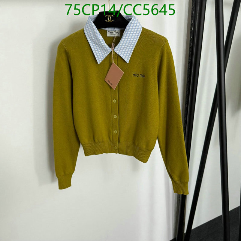 MIUMIU-Clothing Code: CC5645 $: 75USD
