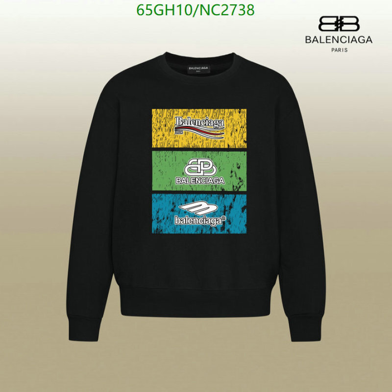Balenciaga-Clothing Code: NC2738 $: 65USD