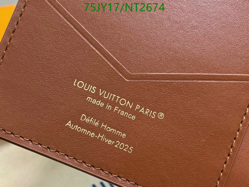 LV-Wallet Mirror Quality Code: NT2674 $: 75USD