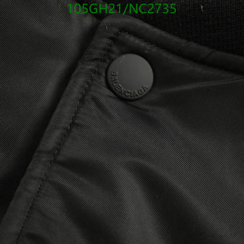 Balenciaga-Clothing Code: NC2735 $: 105USD