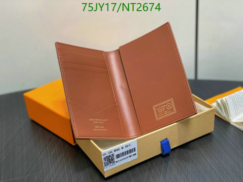 LV-Wallet Mirror Quality Code: NT2674 $: 75USD