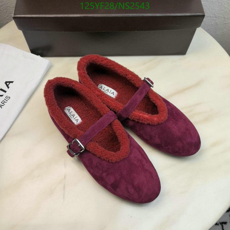 ALAIA-Women Shoes Code: NS2543 $: 125USD