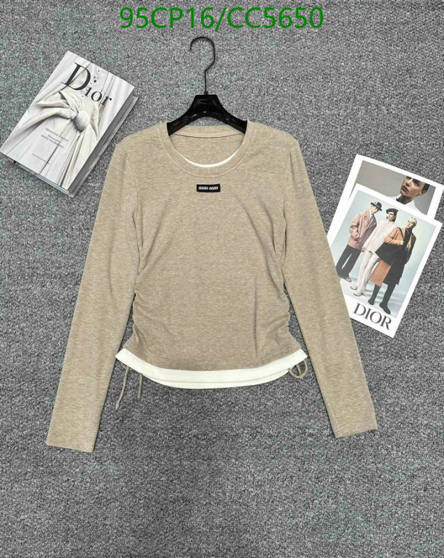 MIUMIU-Clothing Code: CC5650 $: 95USD