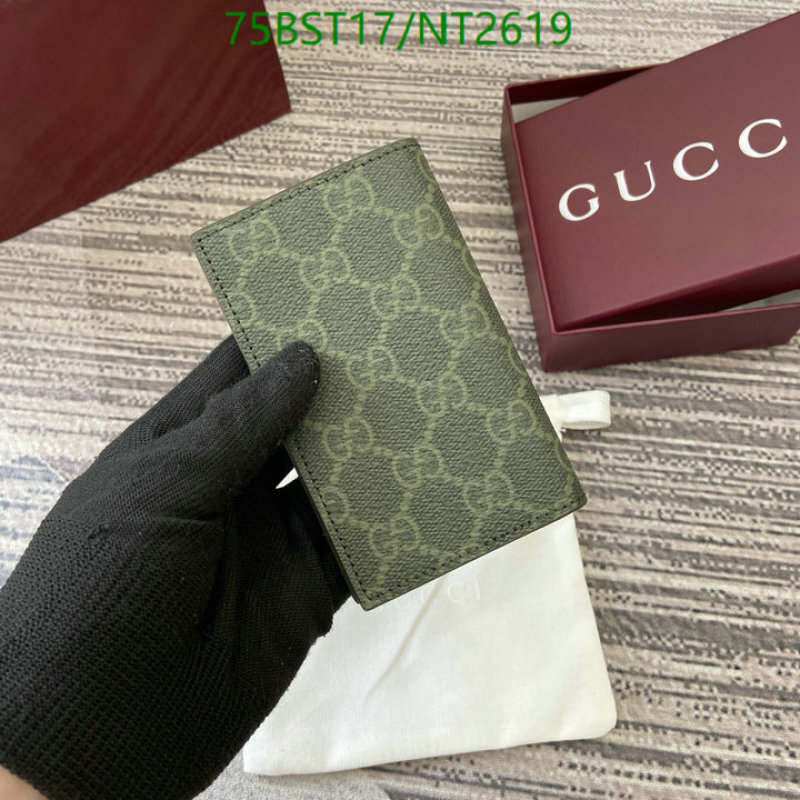 Gucci-Wallet Mirror Quality Code: NT2619 $: 75USD