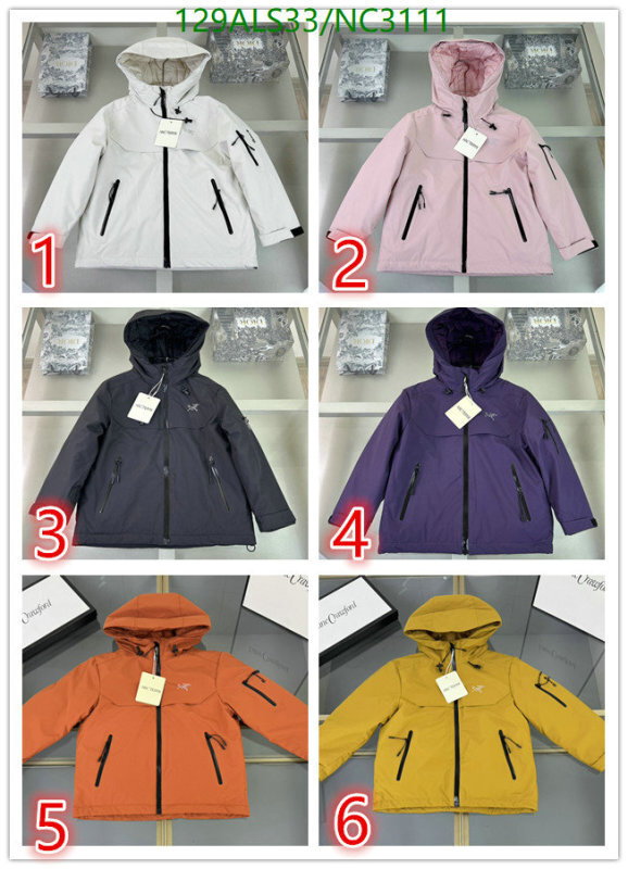 ARCTERYX-Kids Clothing Code: NC3111 $: 129USD