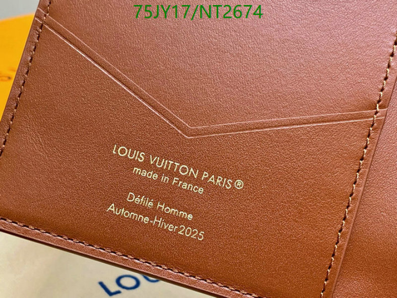 LV-Wallet Mirror Quality Code: NT2674 $: 75USD