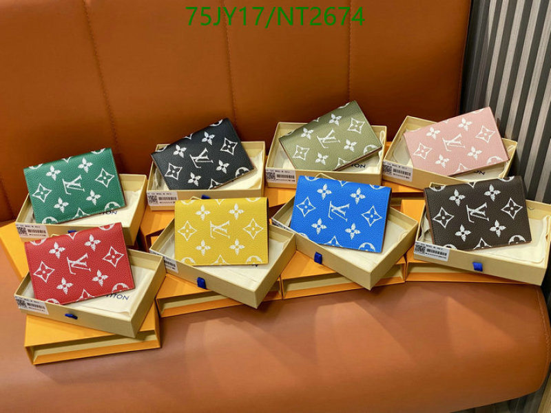 LV-Wallet Mirror Quality Code: NT2674 $: 75USD