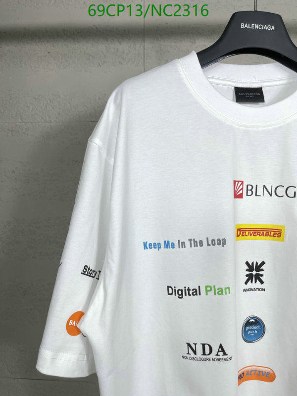 Balenciaga-Clothing Code: NC2316 $: 69USD