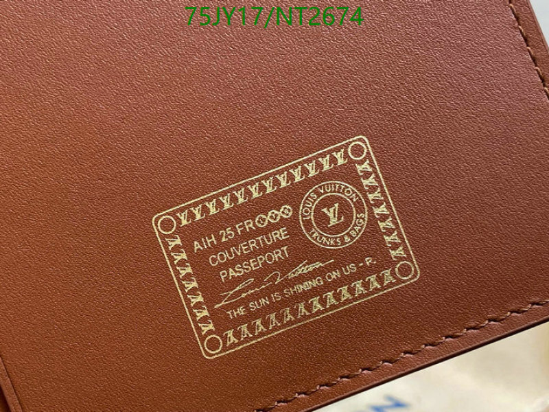 LV-Wallet Mirror Quality Code: NT2674 $: 75USD