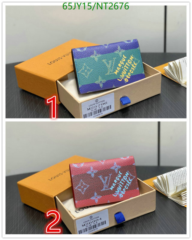 LV-Wallet Mirror Quality Code: NT2676 $: 65USD