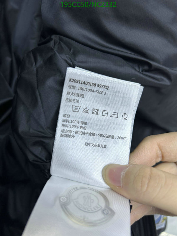Moncler-Down jacket Women Code: NC2332 $: 195USD