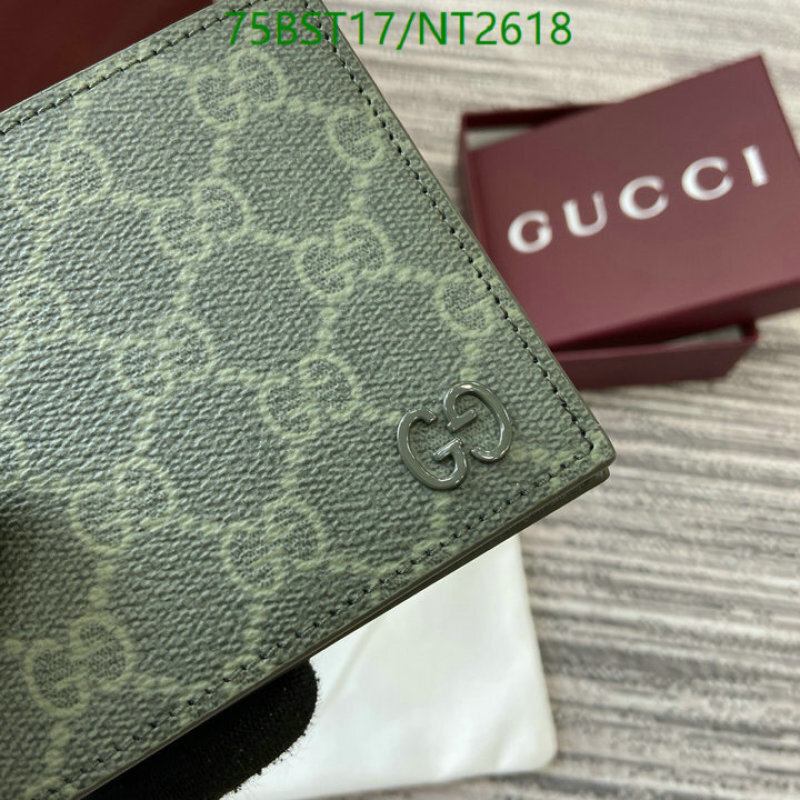 Gucci-Wallet Mirror Quality Code: NT2618 $: 75USD