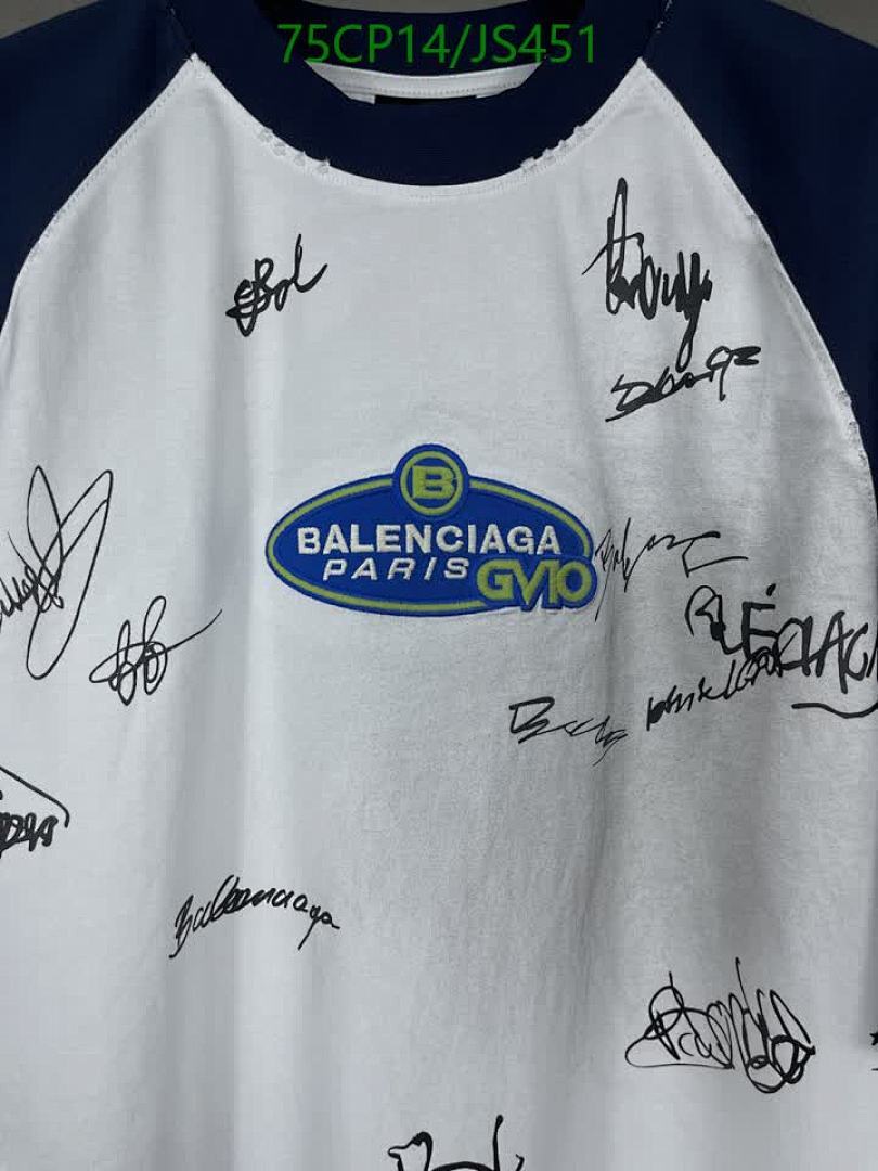 Balenciaga-Clothing Code: JS451 $: 75USD