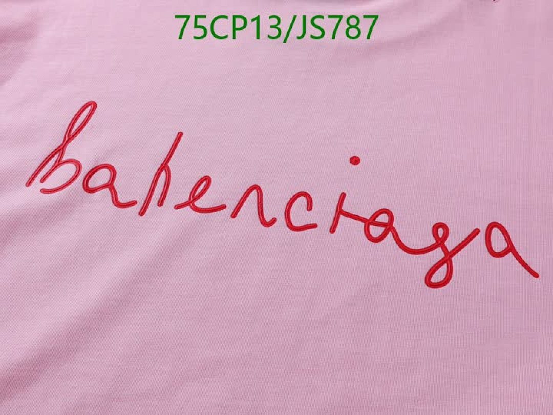 Balenciaga-Clothing Code: JS787 $: 75USD