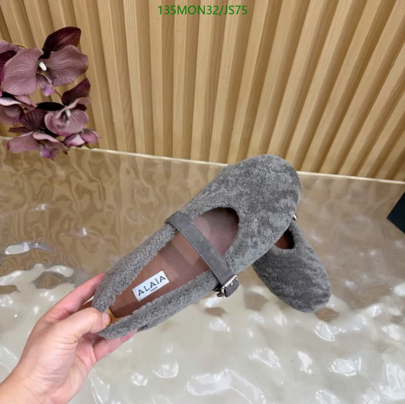 ALAIA-Women Shoes Code: JS75 $: 135USD